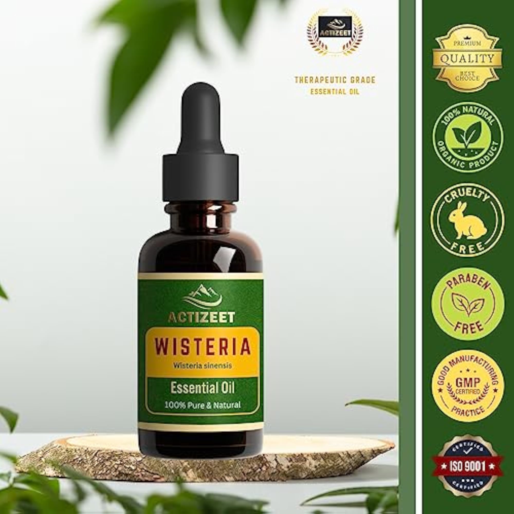 Wisteria Essential Oil by ACTIZEET, 15 ML